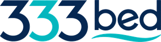 333 bed লোগো